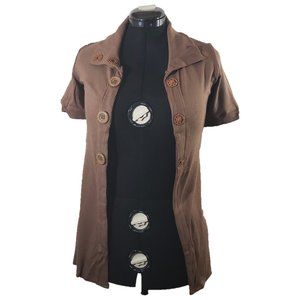 HL Women's Light Brown Top - Small